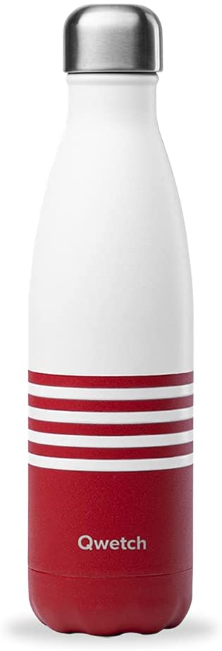Bouteille isotherme - Marinière - rouge - 500ml