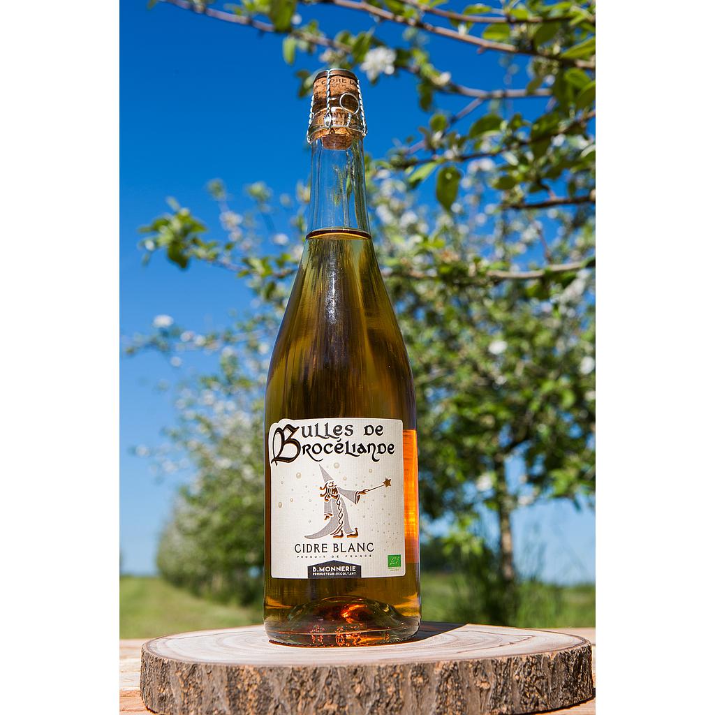 Cidre blanc Bulle de broceliande 75 cl
