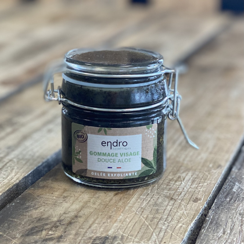 gommage visage douce aloe