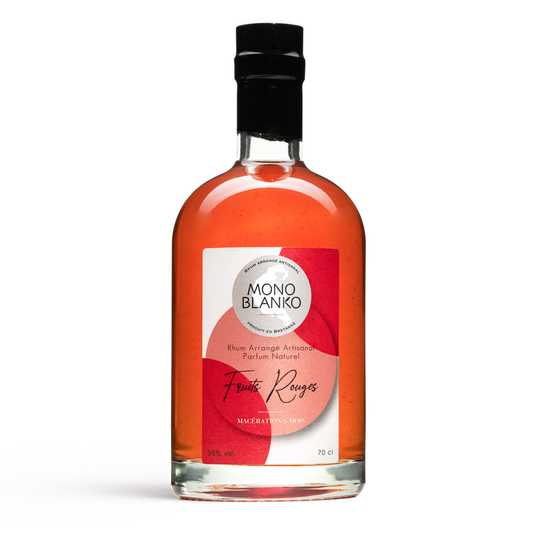 Rhum fruit rouge 35 cl