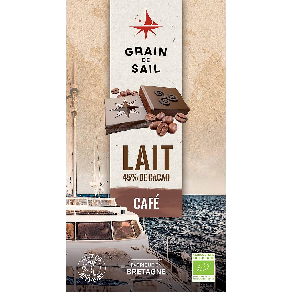 tablette lait café100g