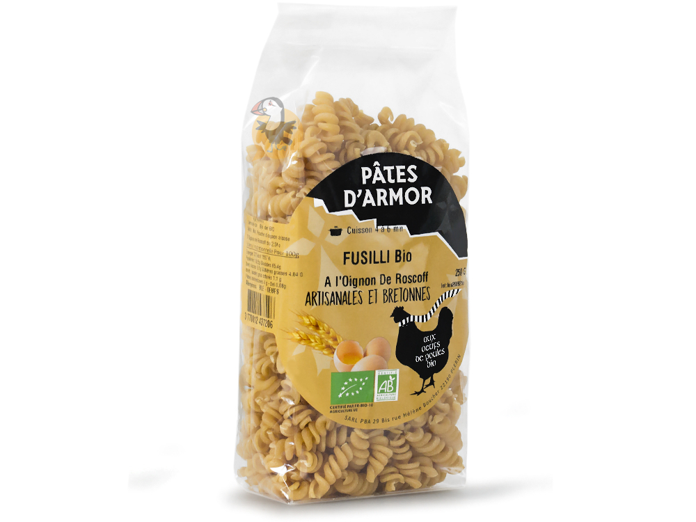 Pâtes Fusilli oignon rose de roscoff 100g