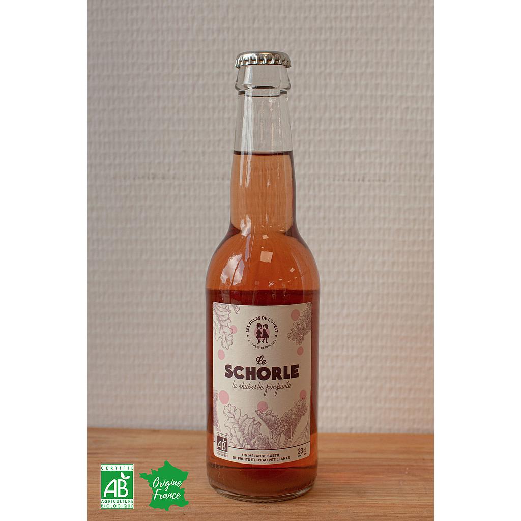 le schorle la rhubarbe pimpante 1 l