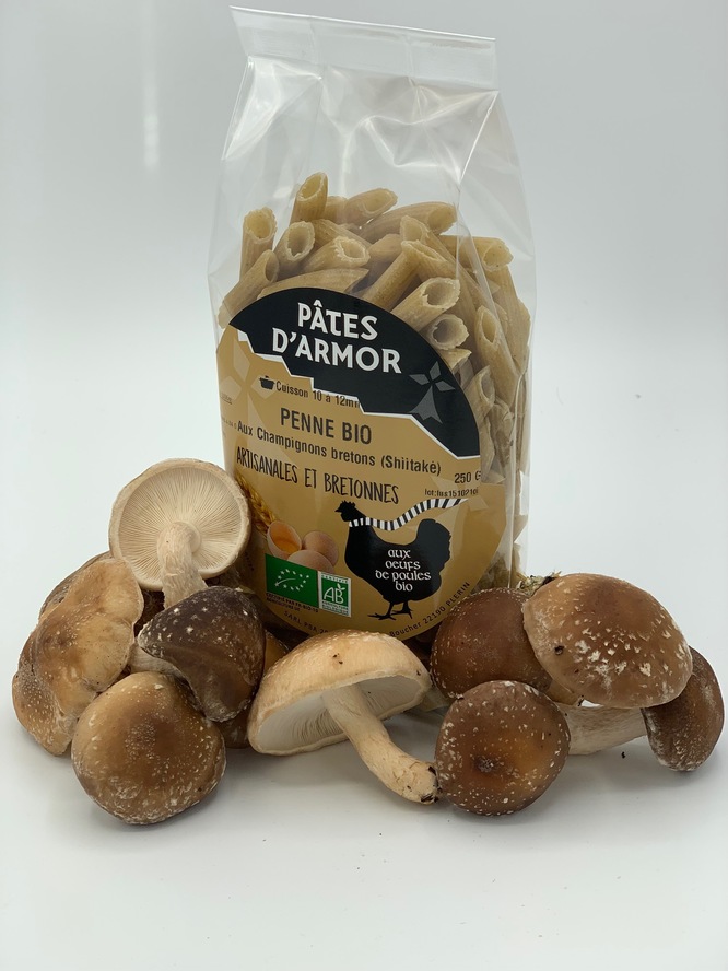 Pâte penne au shitaké d'erquy 100g