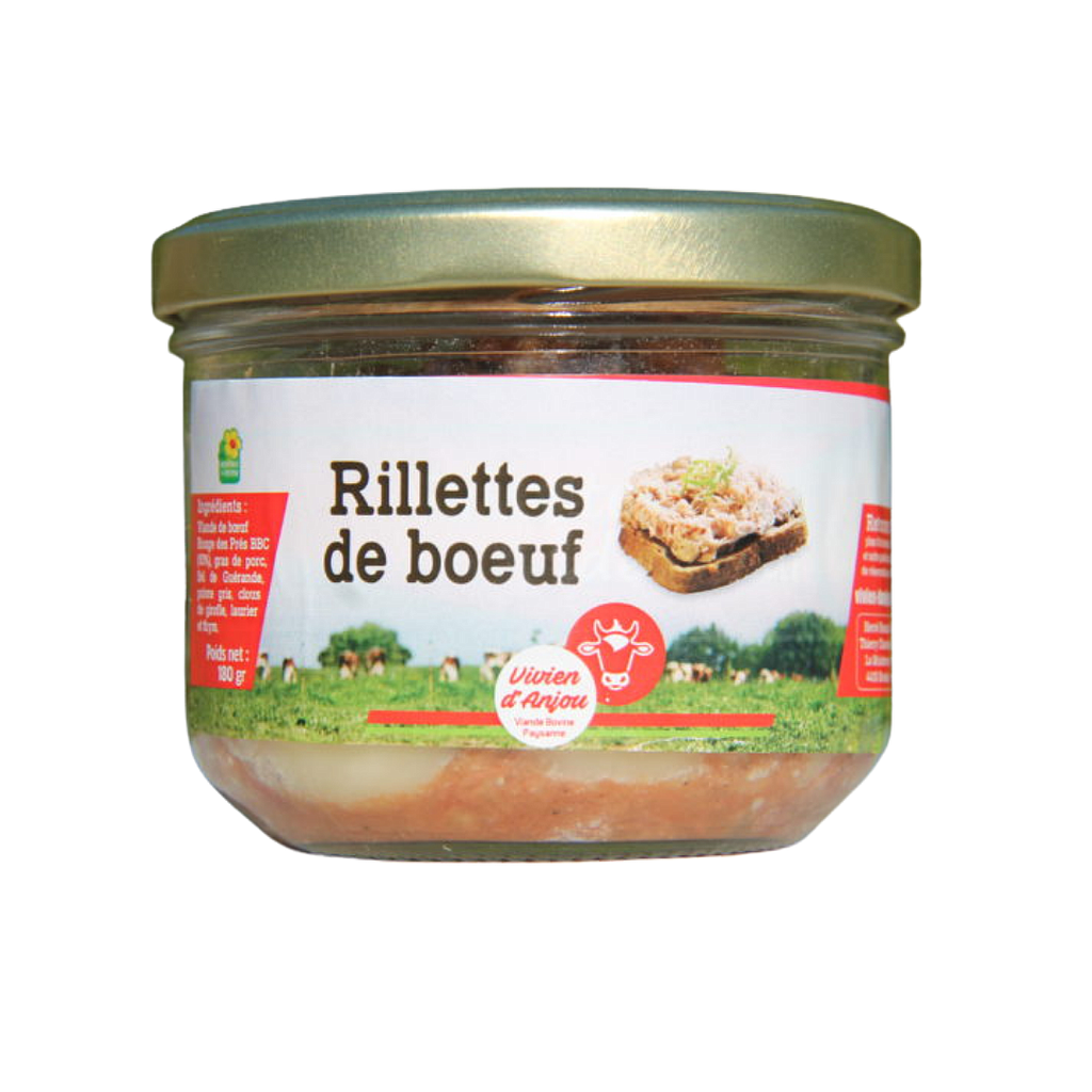 Rilliette de boeuf