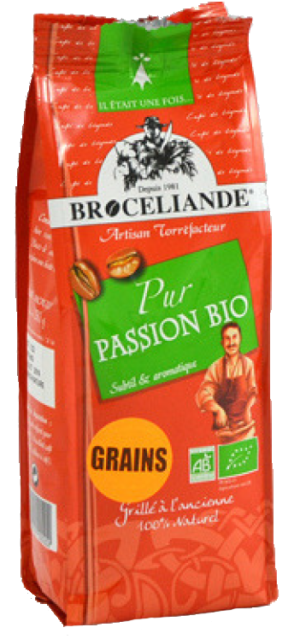 Café passion moulu bio 