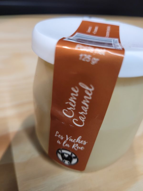 Créme caramel 125g