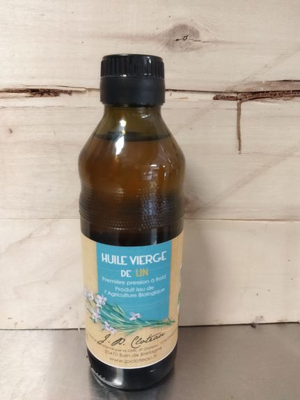 Huile de lin 25 cl