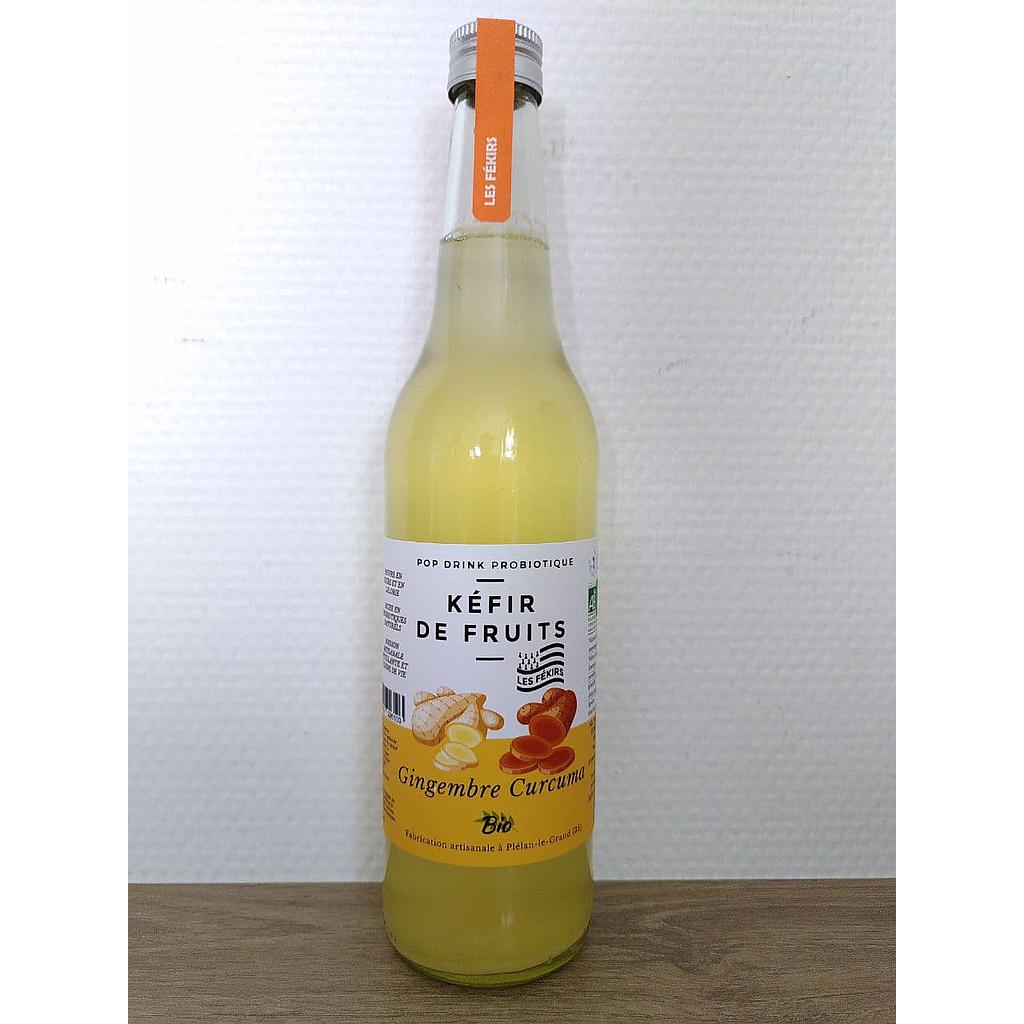 Kefir de fruit gingembre curcuma 1l