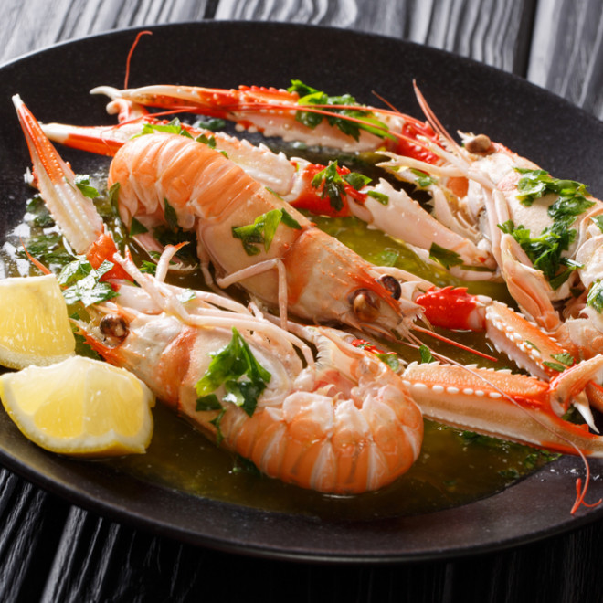 Langoustine cuite 