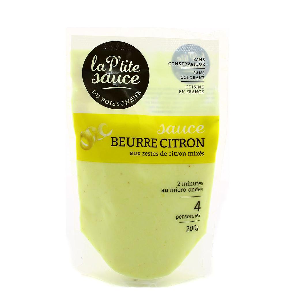 sauce fraiche beurre citron