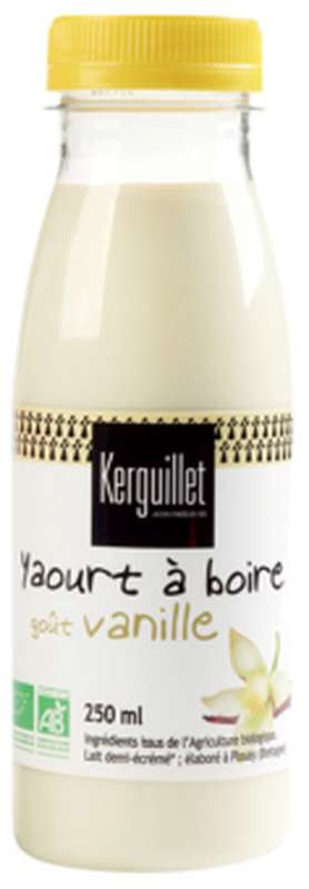 Yaourt a boire gout vanille