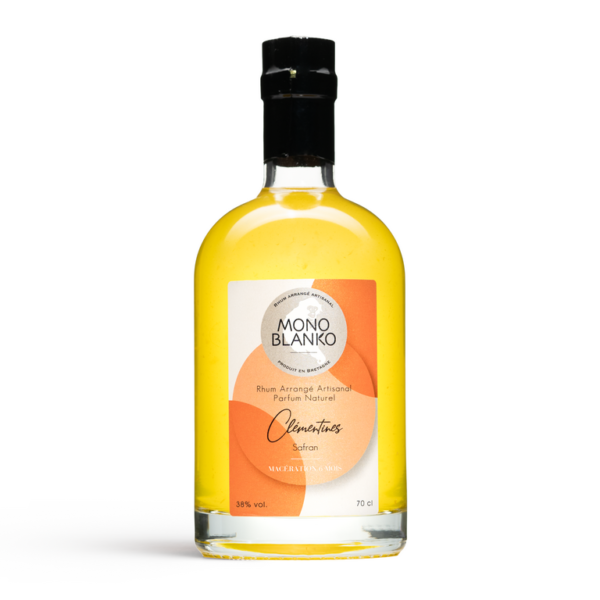 Rhum clémentine artisanal 35 cl