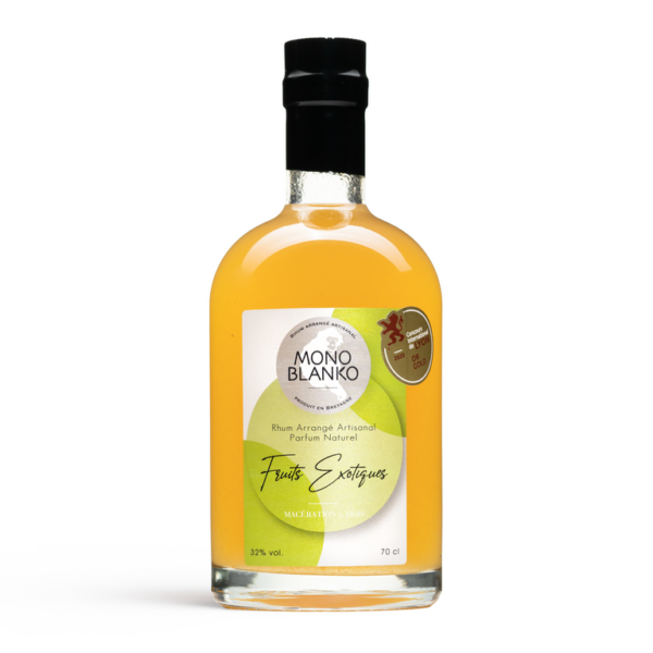 Rhum fruits exotique artisanal 70 cl